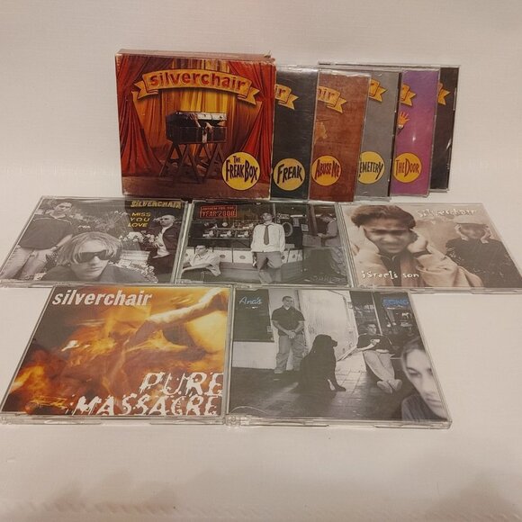 SILVERCHAIR FREAK BOX SET Plus Single Lot of 5 - Picture 1 of 7